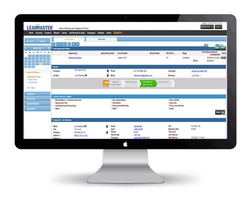 LeadMaster Software - Manage sales and marketing activity, plus customer relationships from a centralized platform
