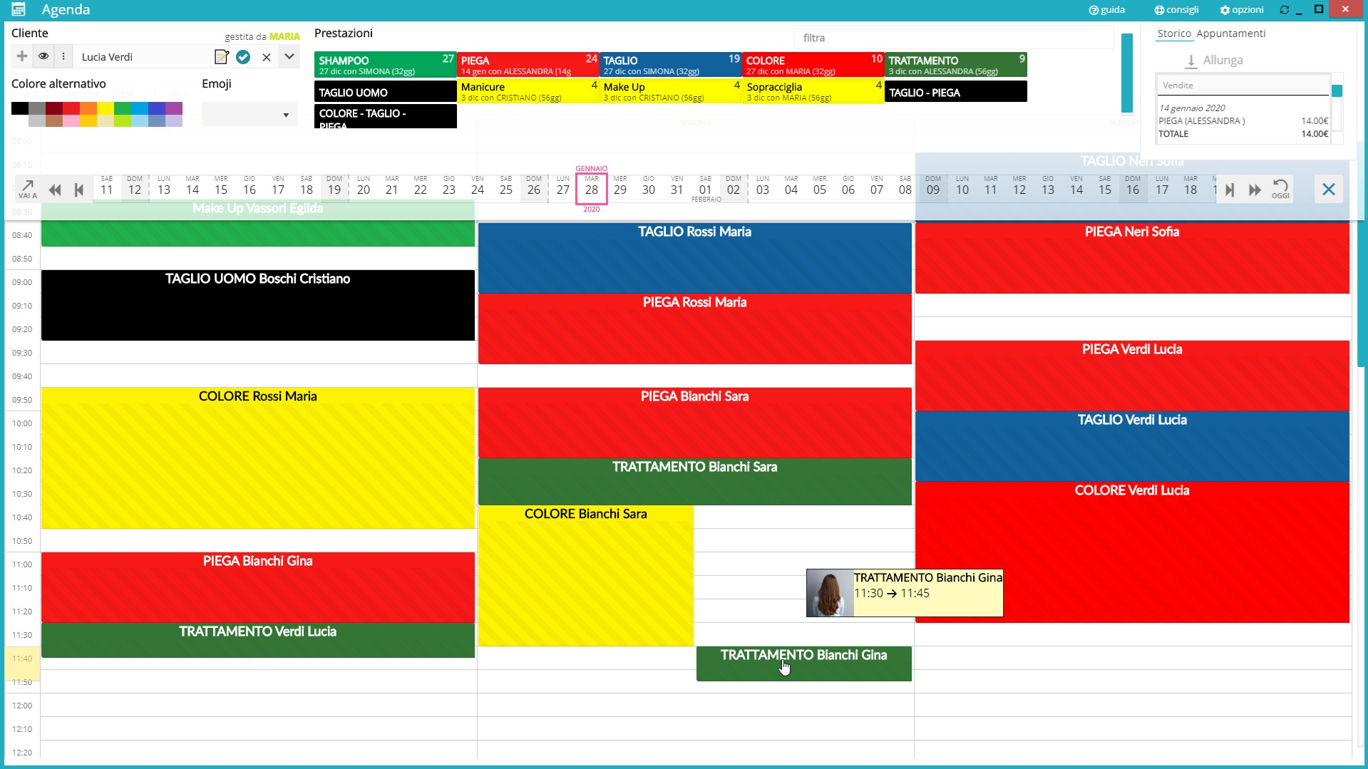 GoFlash screenshot: GoFlash agenda
