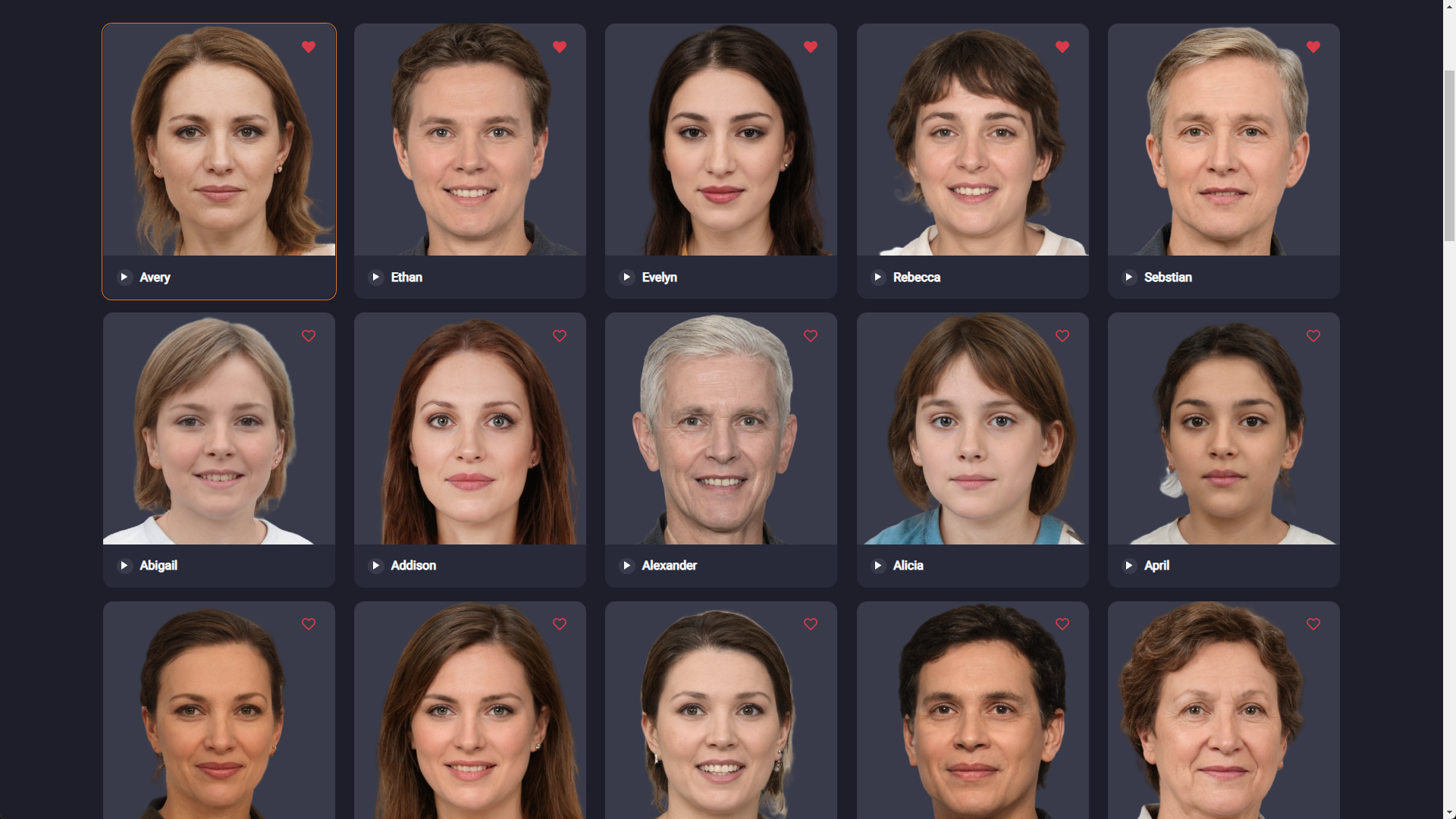 HumanTalk screenshot: Choose from a comprehensive range of over 800 multilingual, human-like voice clones. Swiftly convert your text into remarkably realistic speech.