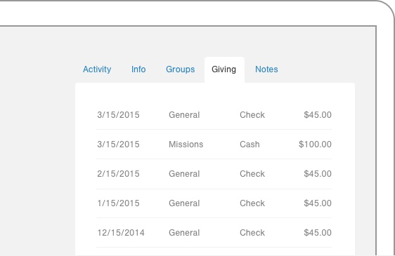 Realm automatically generates donation statements
