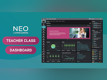 NEO LMS Software - Teacher Class Dashaboard