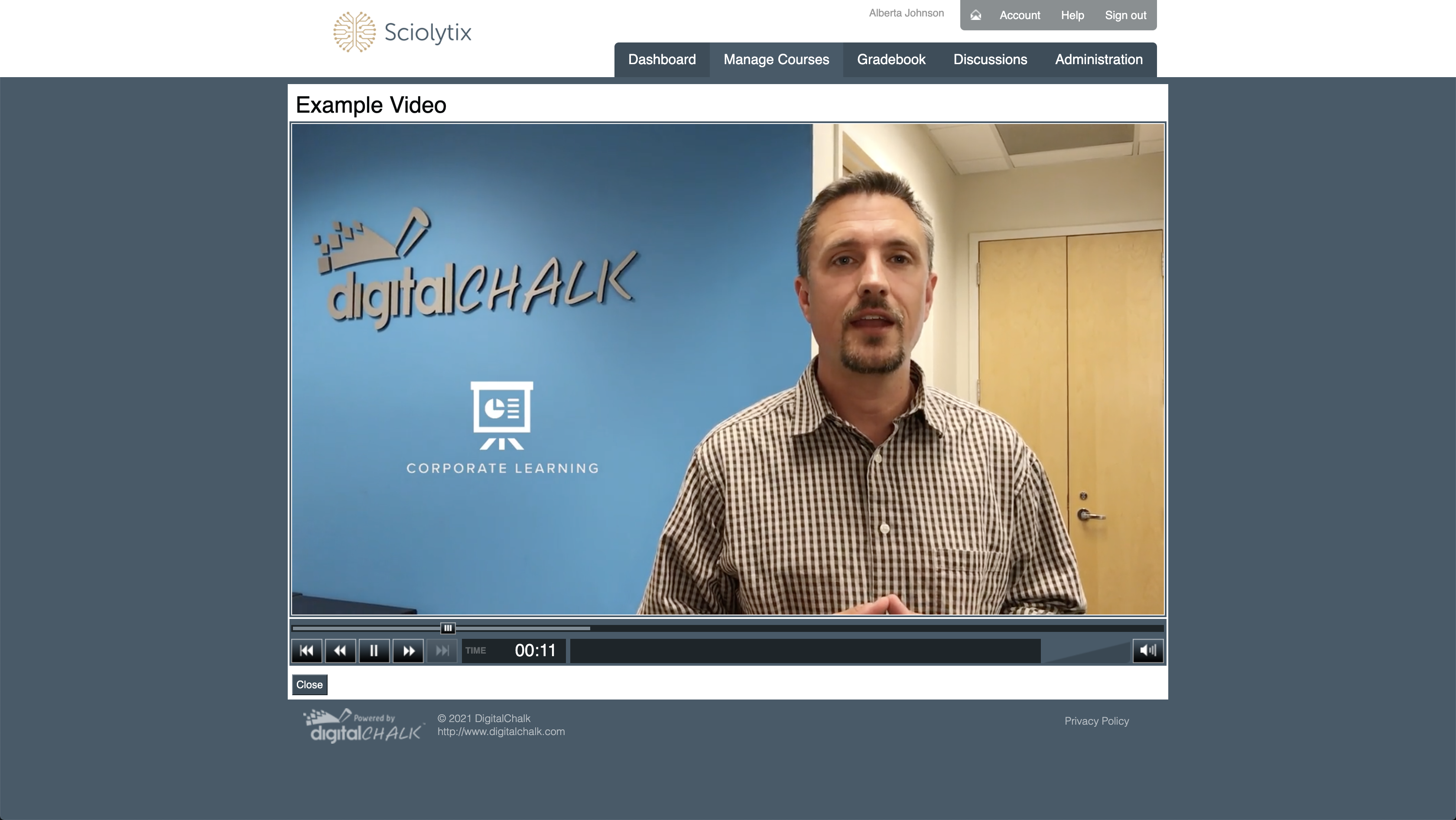 DigitalChalk Software - DigitalChalk's Interactive, HD Video capabilities make it simple to build out engaging video content for your learners from an array of sources.