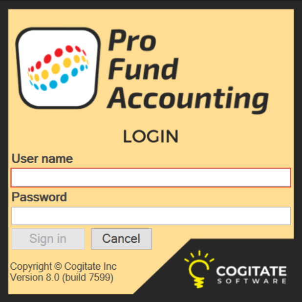 Pro Fund Accounting Software - 1