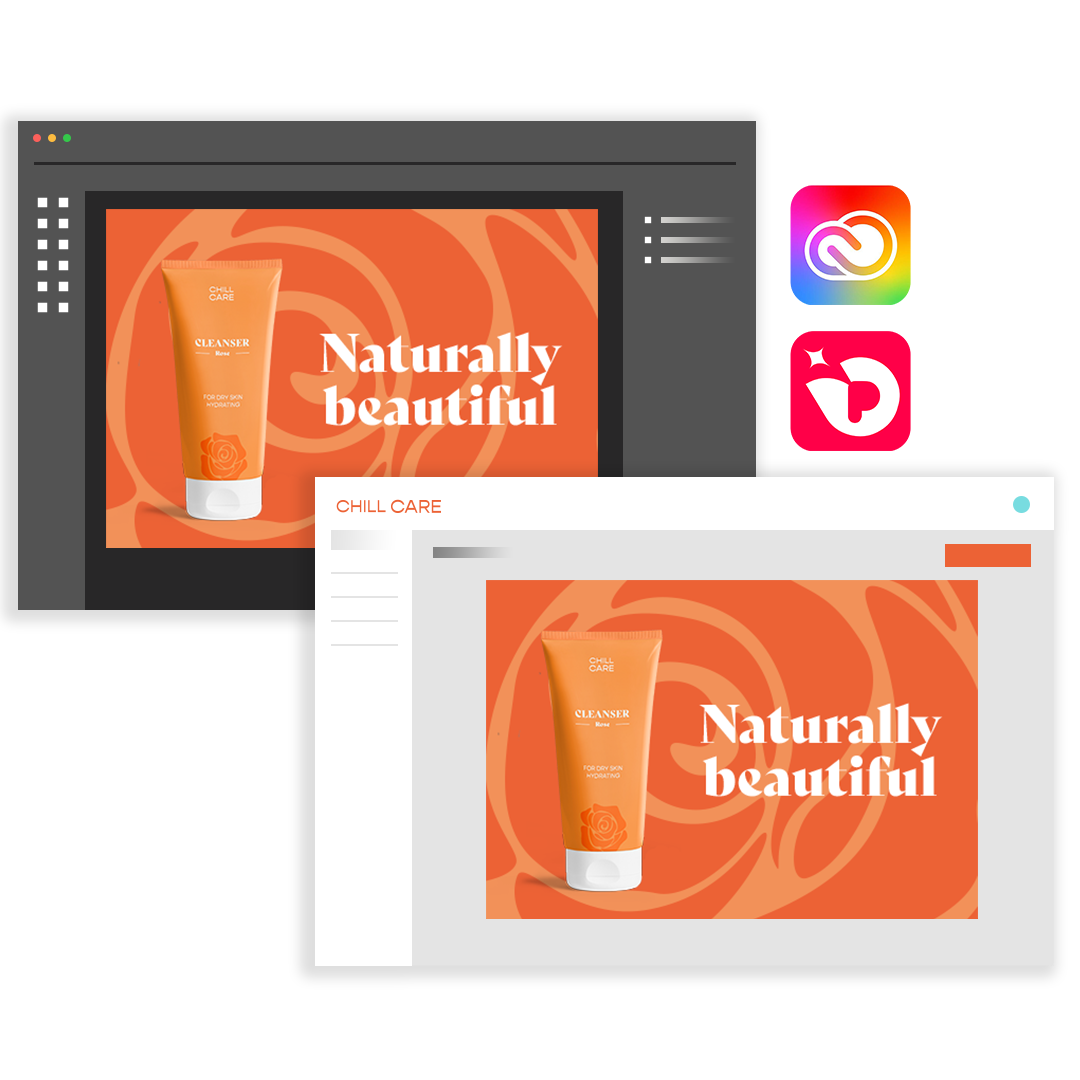 CHILI publisher Software - Templates that integrate with Illustrator® and InDesign®. The best Creative Automation platforms will seamlessly integrate with design tools and fit into your current creative workflows.