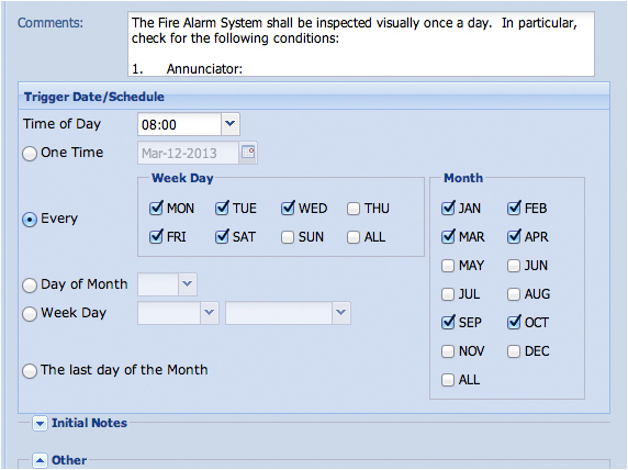 Maintenance Care Software - Maintenance Care provides scheduling tools