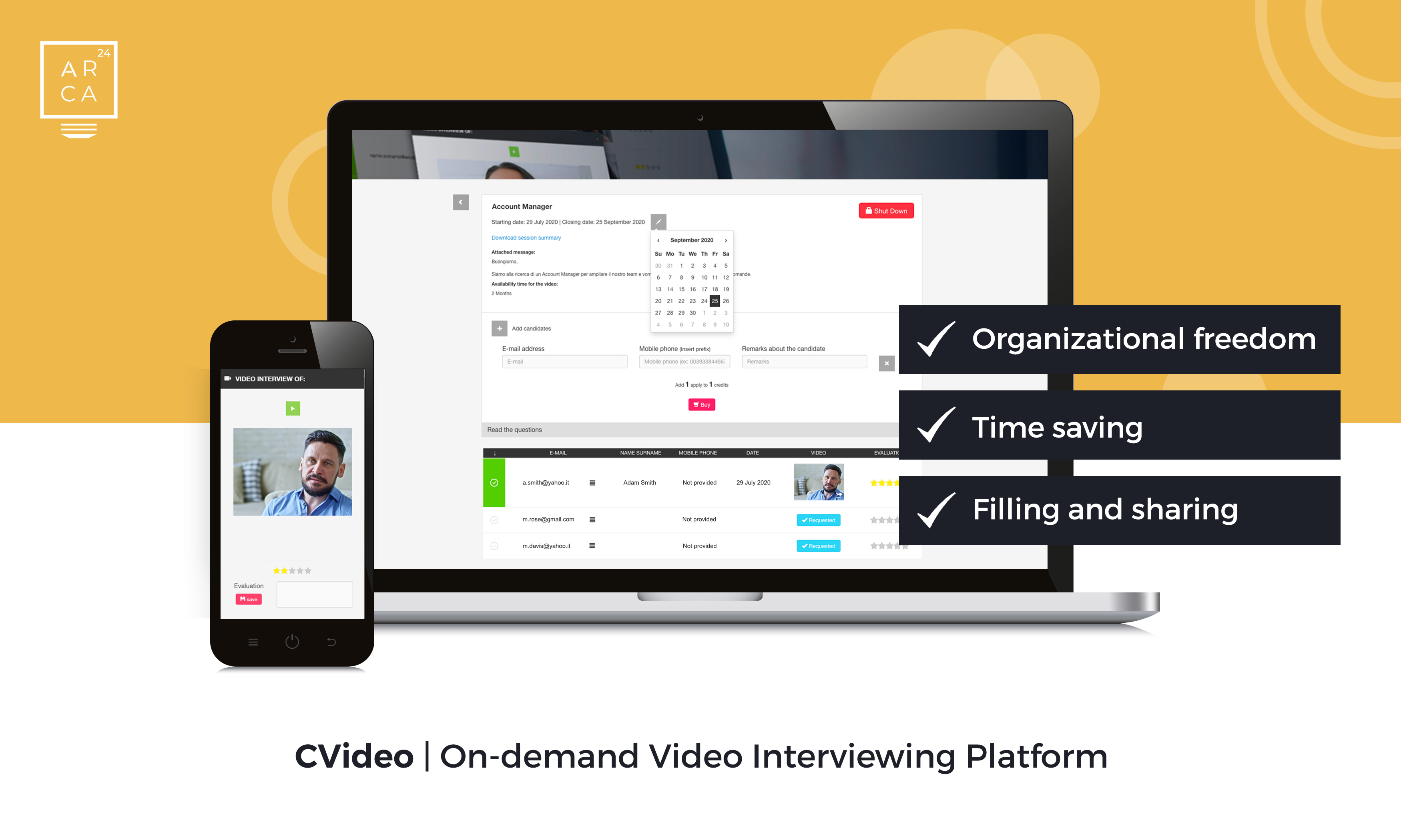 On-demand Video Interview Platform