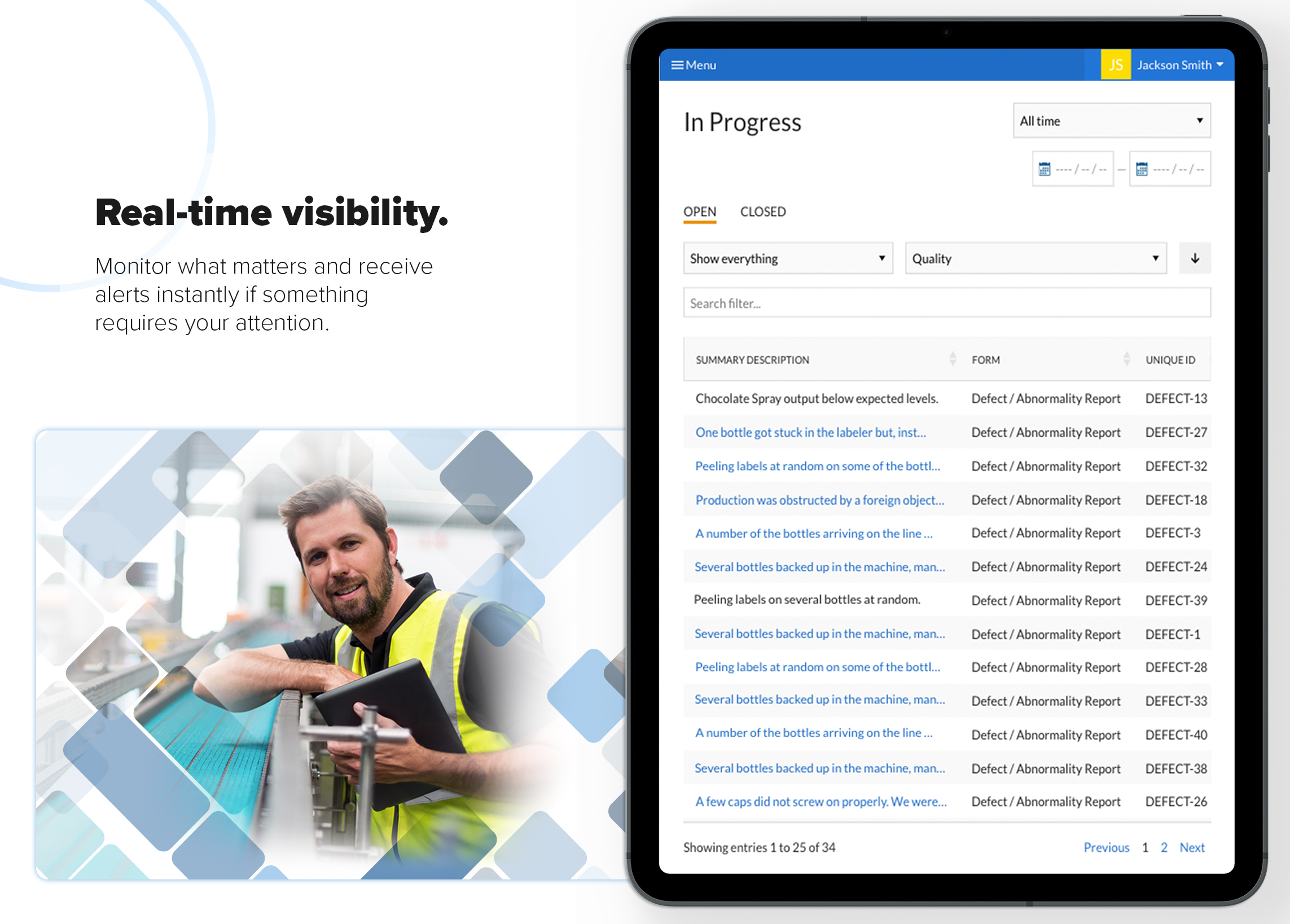 Real-time visibility - Monitor what matters and receive alerts instantly if something requires your attention.-thumb
