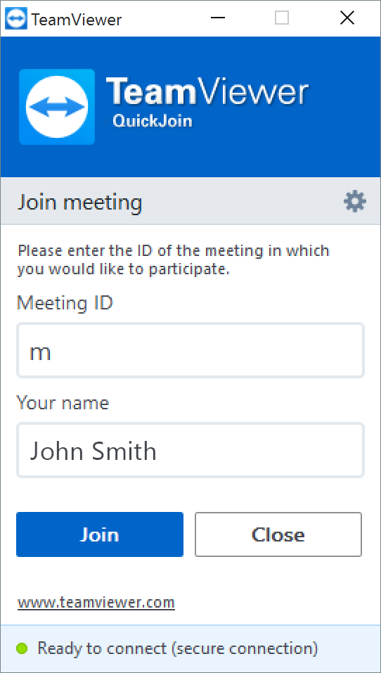 TeamViewer Software - Join meetings without installing software with the TeamViewer QuickJoin
