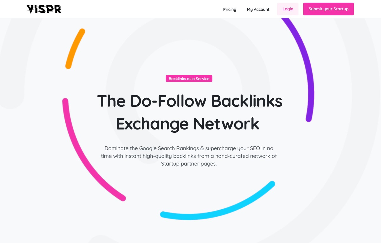 ViSPR the do-follow backlinks exchange network