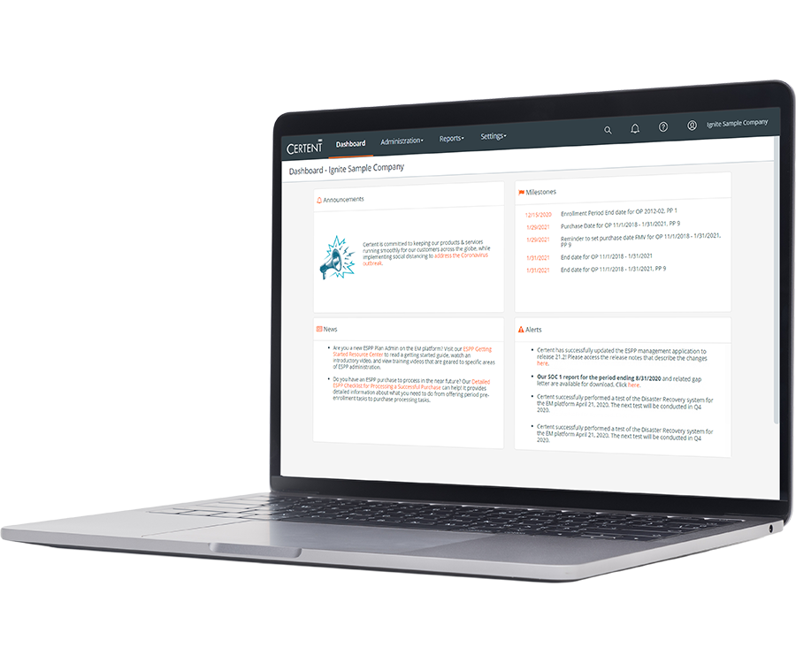 Certent Equity Management Logiciel - 3