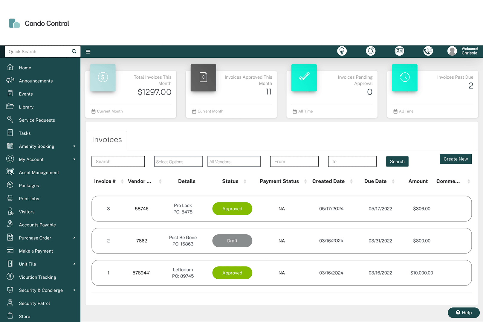 Condo Control Logiciel - 1