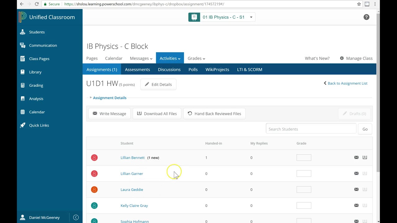 PowerSchool Unified Classroom