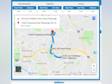 Isoratec Software - Isoratec GPS tracking screenshot