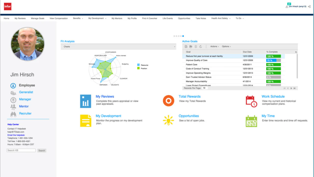 Infor Talent Science Reviews, Cost & Features | GetApp Australia 2026