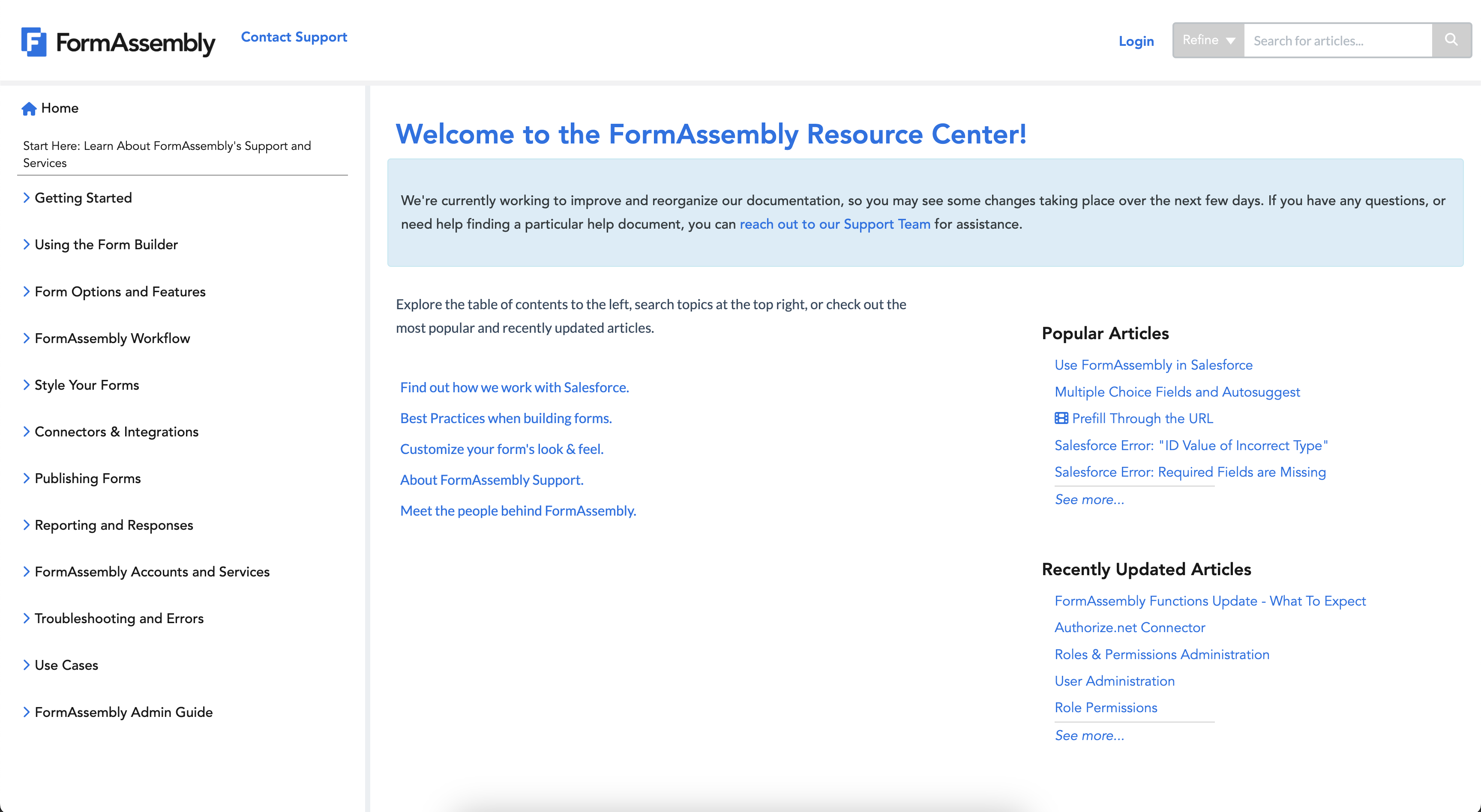 FormAssembly Resource Center