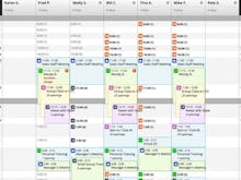 Club OS Software - Club OS manage schedules