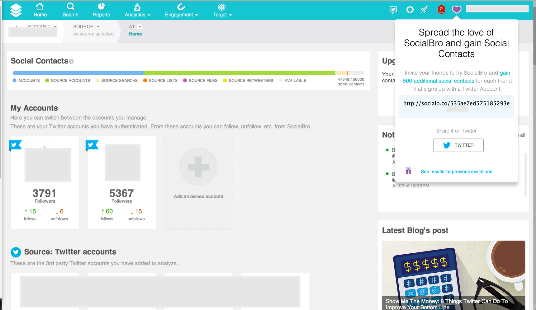 Social contacts