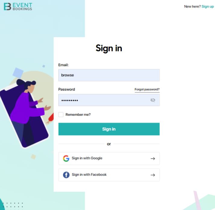 Signup Page