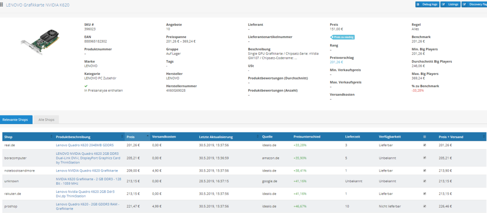 priceintelligence Logiciel - 3