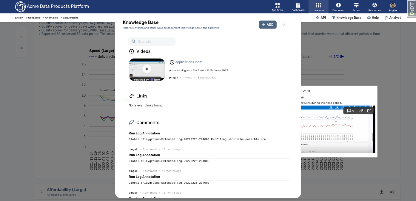 Scribble Data Enrich Software - Boost productivity through collaborative development with a built-in knowledge base feature that enables knowledge recording and sharing across teams.