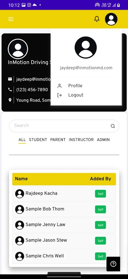 Driving GradeBook Software - 4