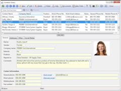 Aquilon ERP Software - Contacts query - thumbnail