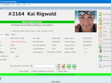 Gym Assistant Software - Gym Assistant Member Record icon view