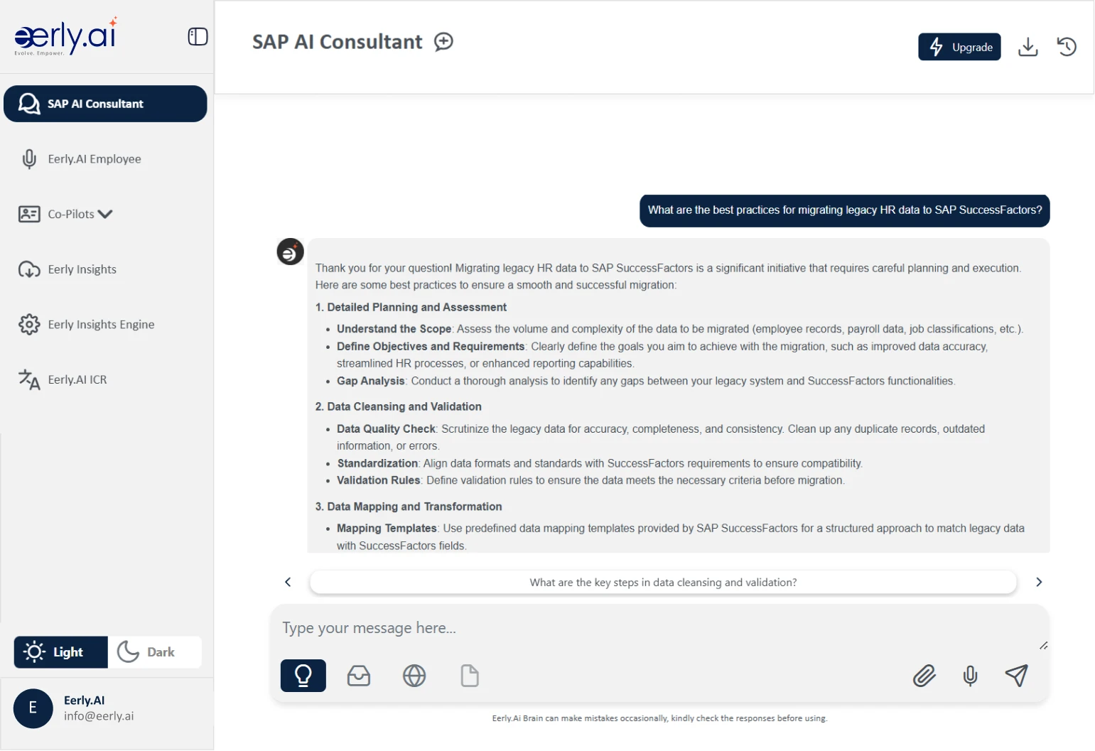 SAP AI Consultant Software - SAP AI Consultant custom strategy builder - thumbnail