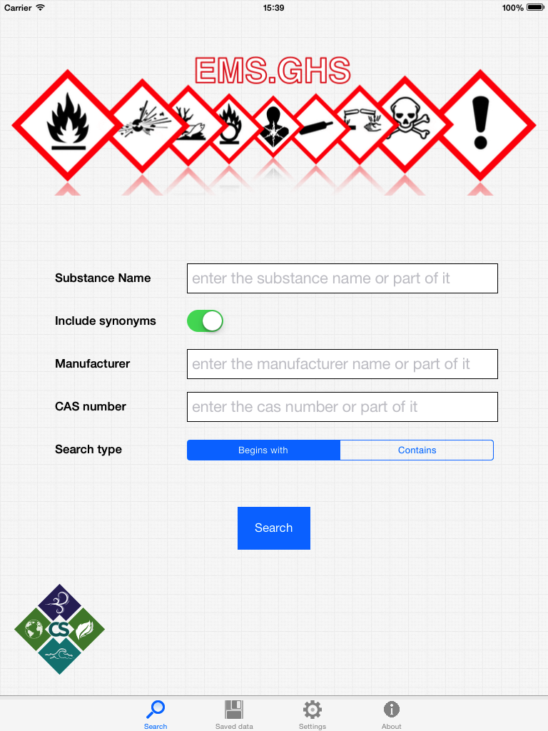 Chemical Safety EMS Software - Find, display, and print GHS compliant labels in a multitude of sizes and languages