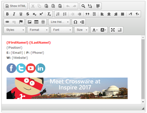 Crossware Mail Signature Software - 4