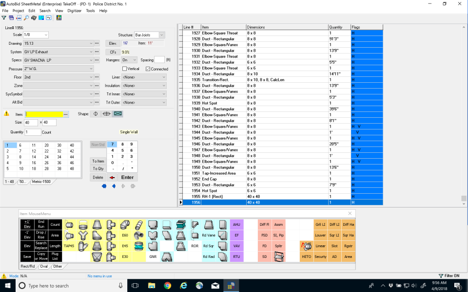 AutoBid SheetMetal Software - 2