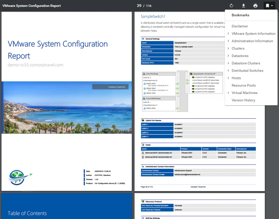 Sample document generated