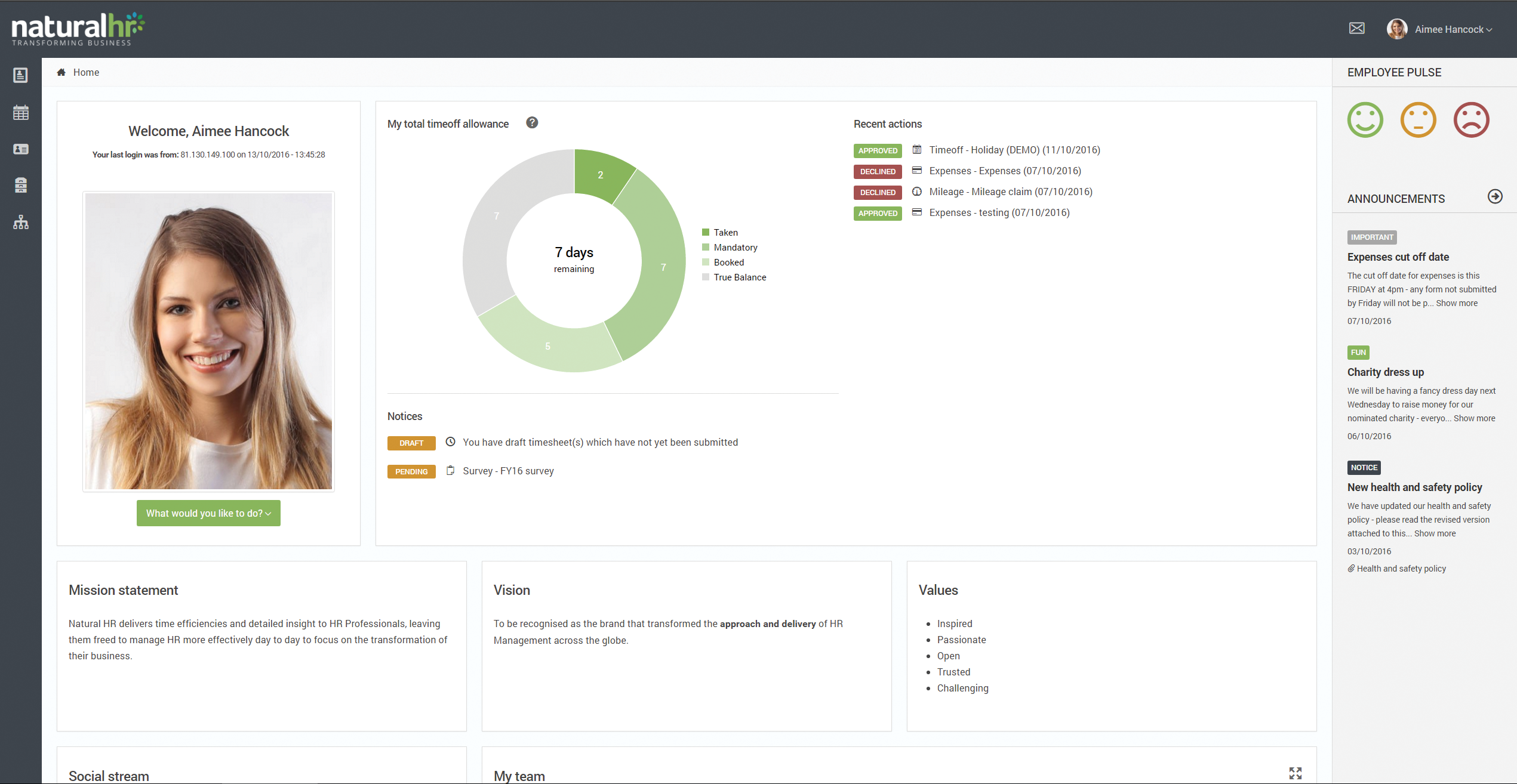 Natural HR Software - 20