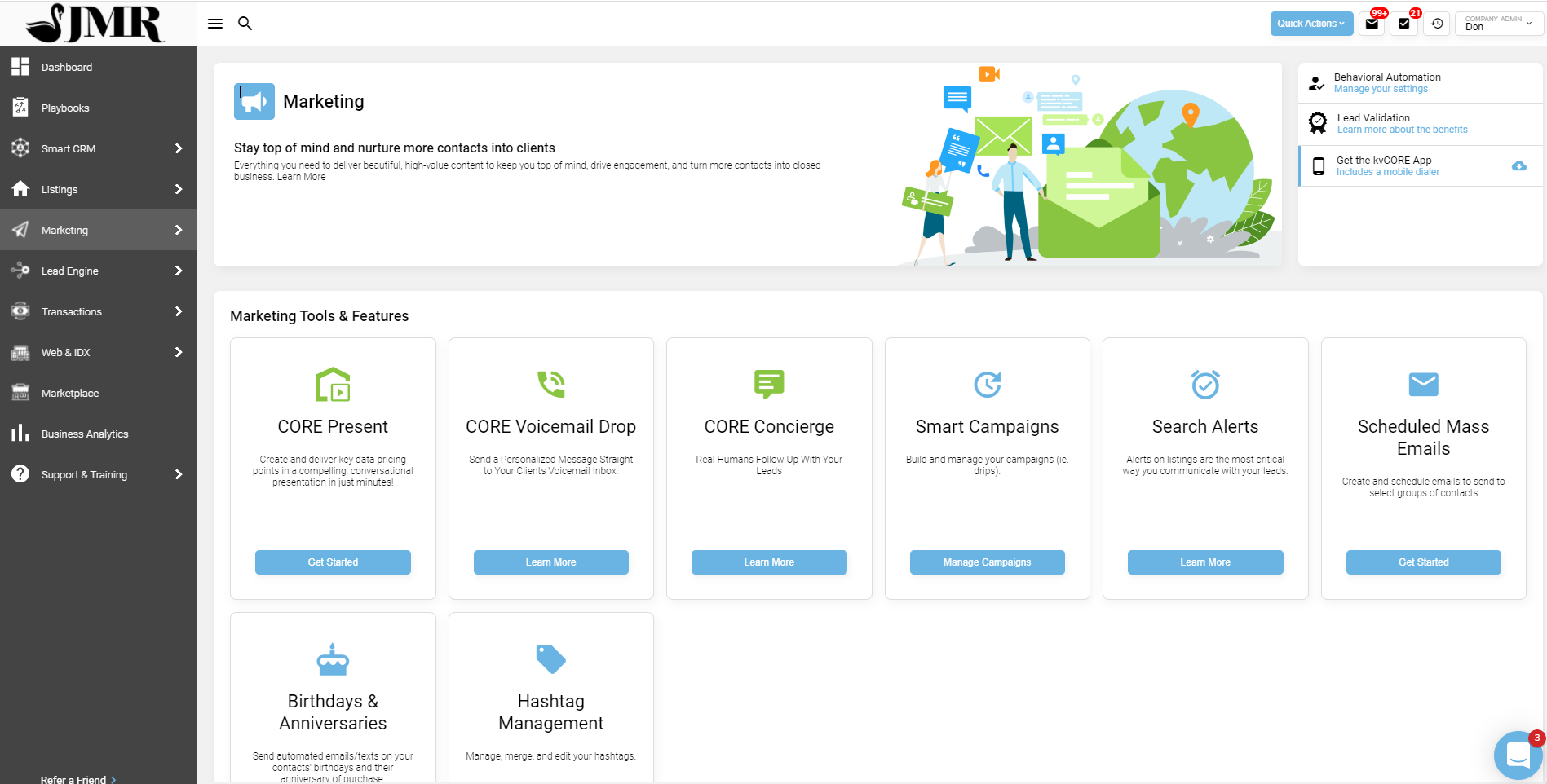 kvCORE Software - 2