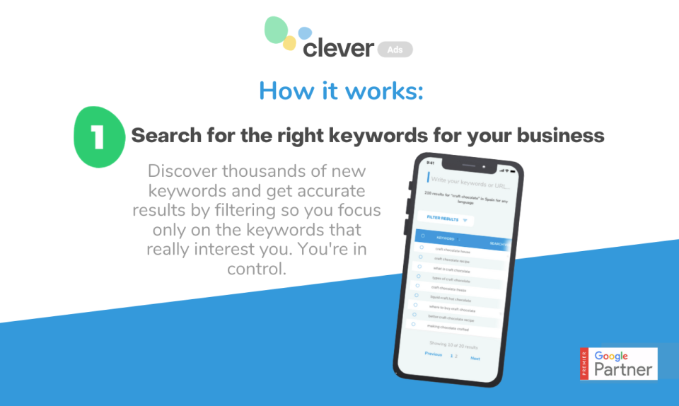 Clever Ads Keyword Planner Software - 3