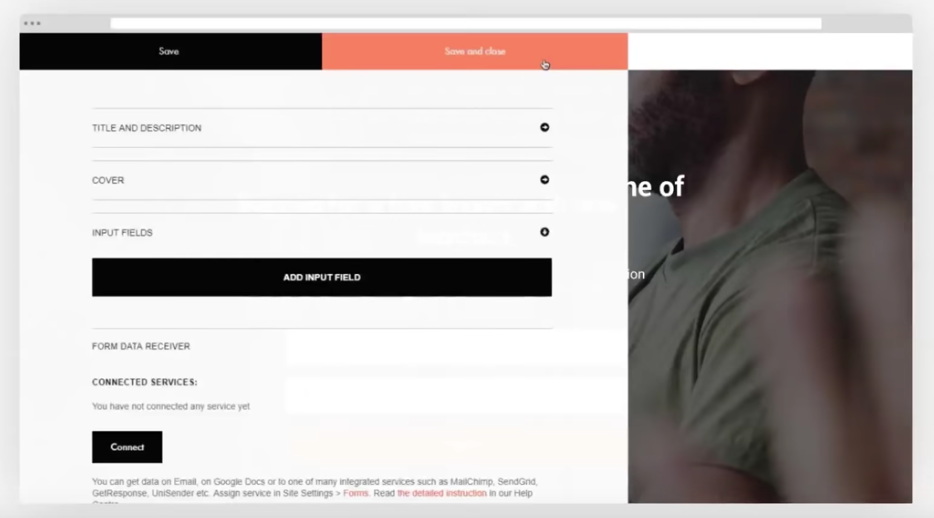 Convert visitors into client with forms or a shopping cart