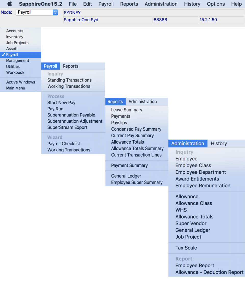 Payroll module