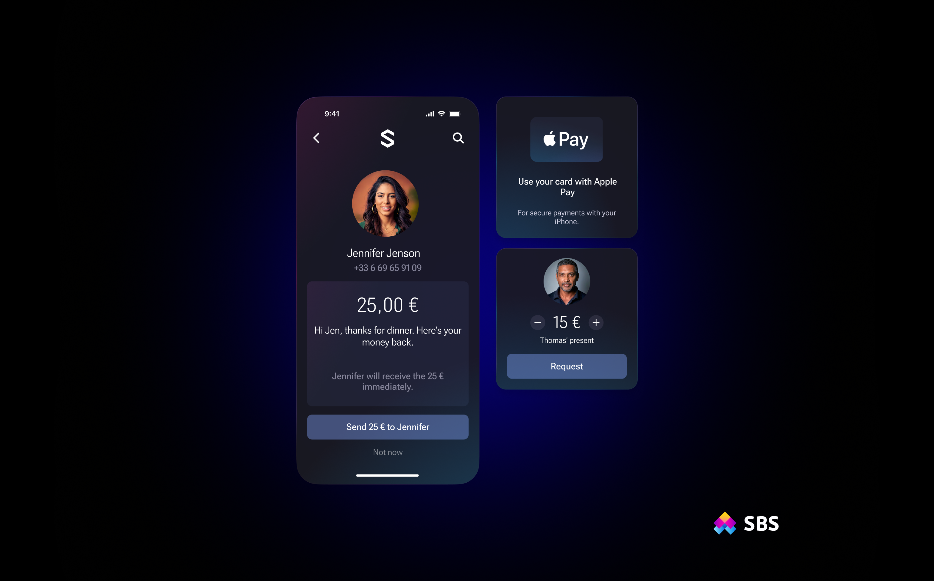 SBP Digital Banking Suite screenshot: Easy, fast, and secure payments. Boost customer acquisition, satisfaction, and revenue through omnichannel experiences.