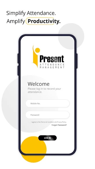 iPresent screenshot: iPresent sign in page