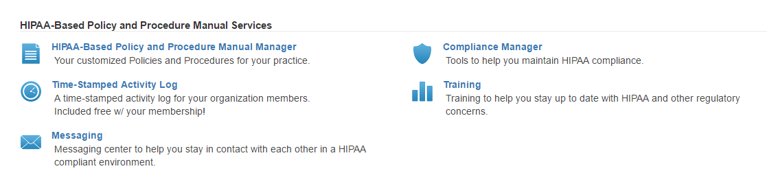 HIPAA-based manual