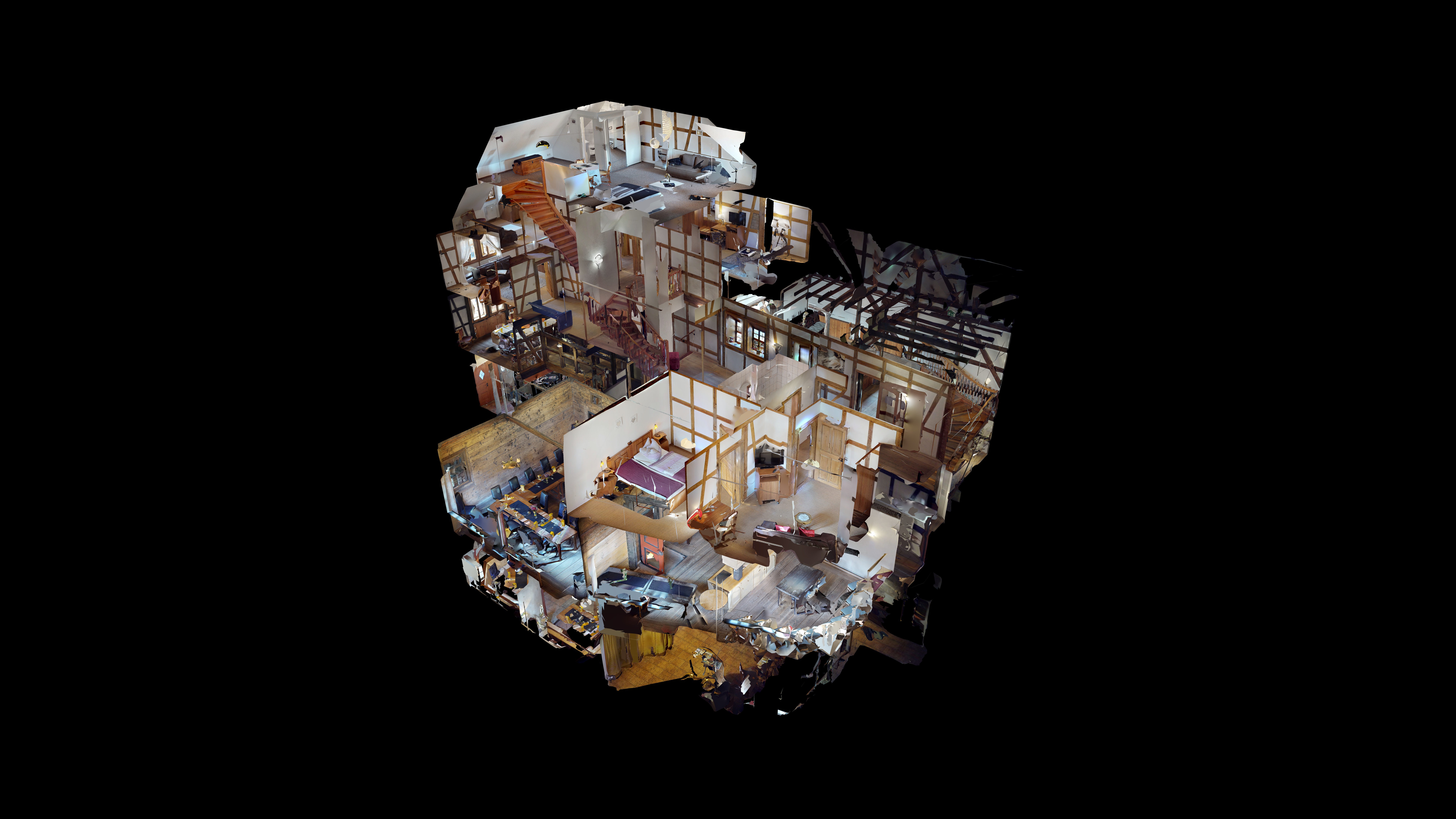 360 Tour - Dollhouse view-thumb