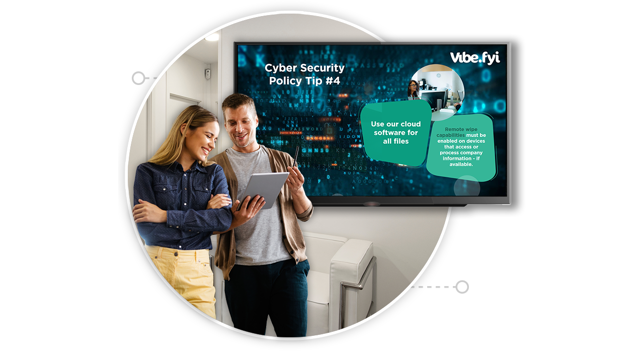 Vibe Software - Corporate Digital Signage for Enhancing Workplace Spaces