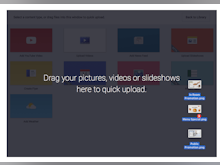 Raydiant Software - Drag-and-drop to upload images and videos quickly and easily