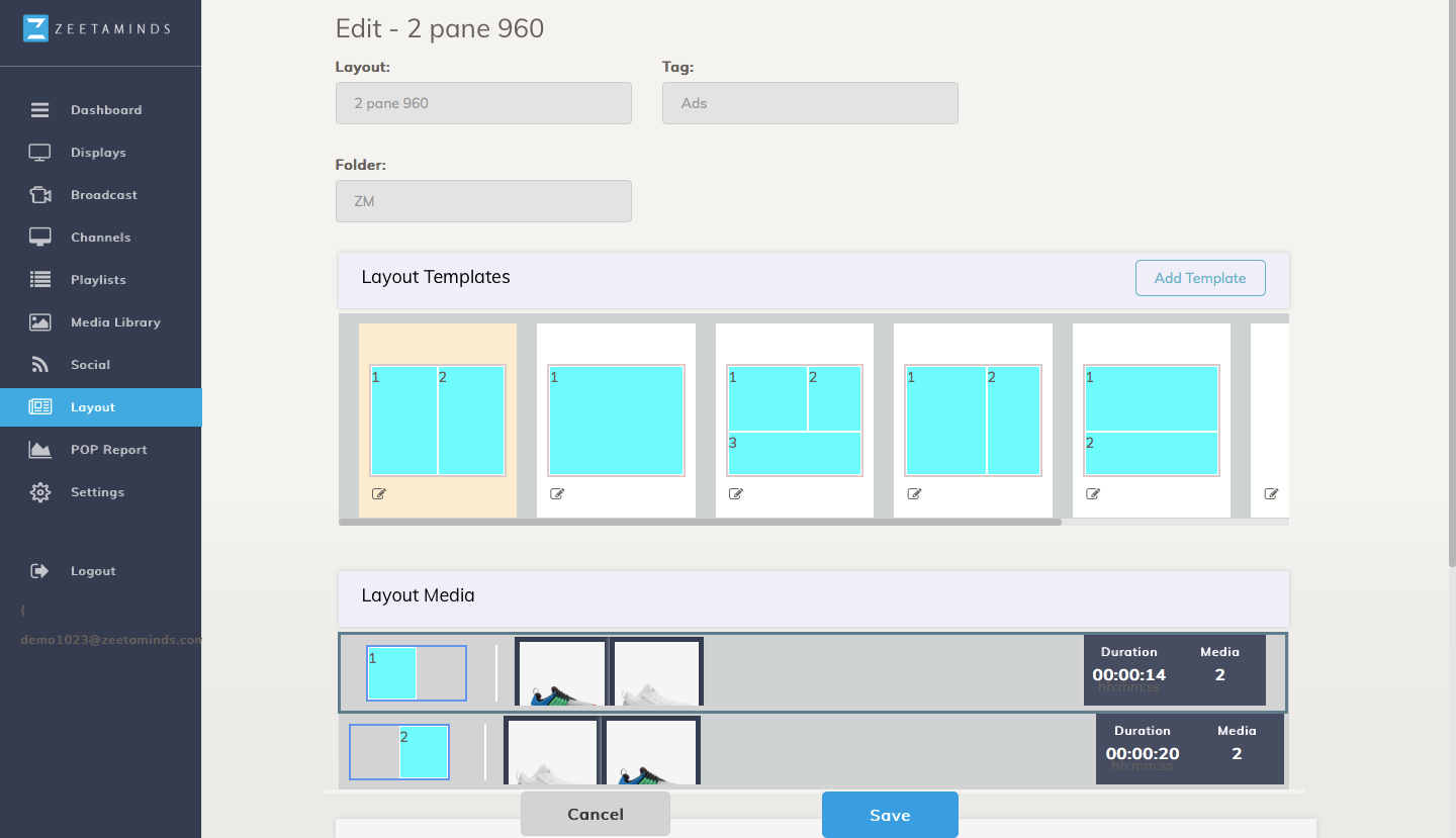 Layouts