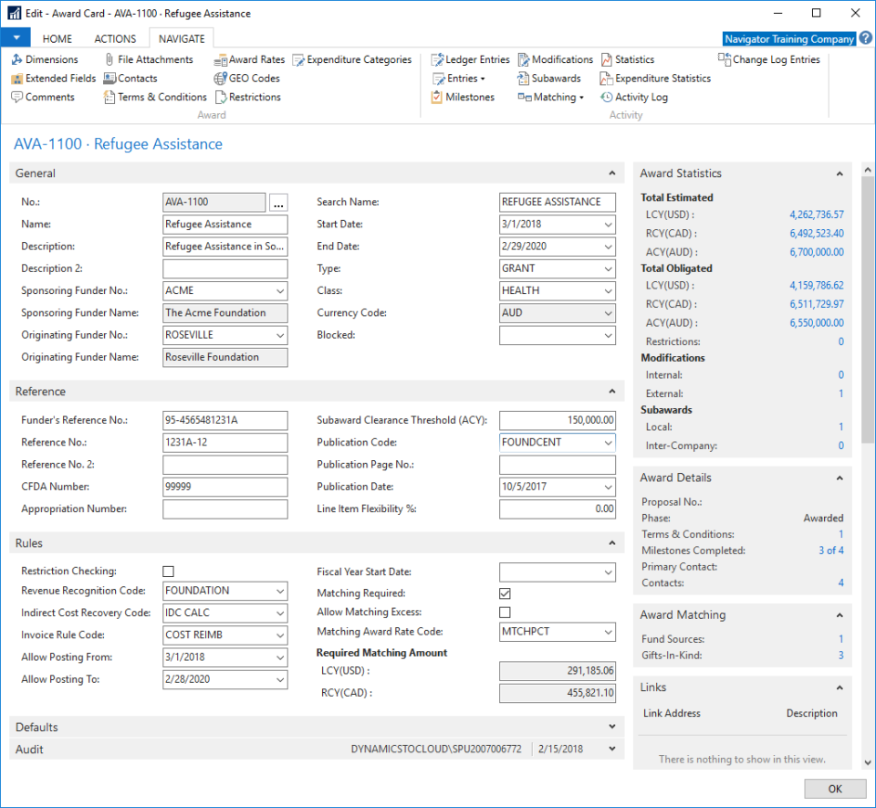 Serenic Navigator for NPO Software - 3