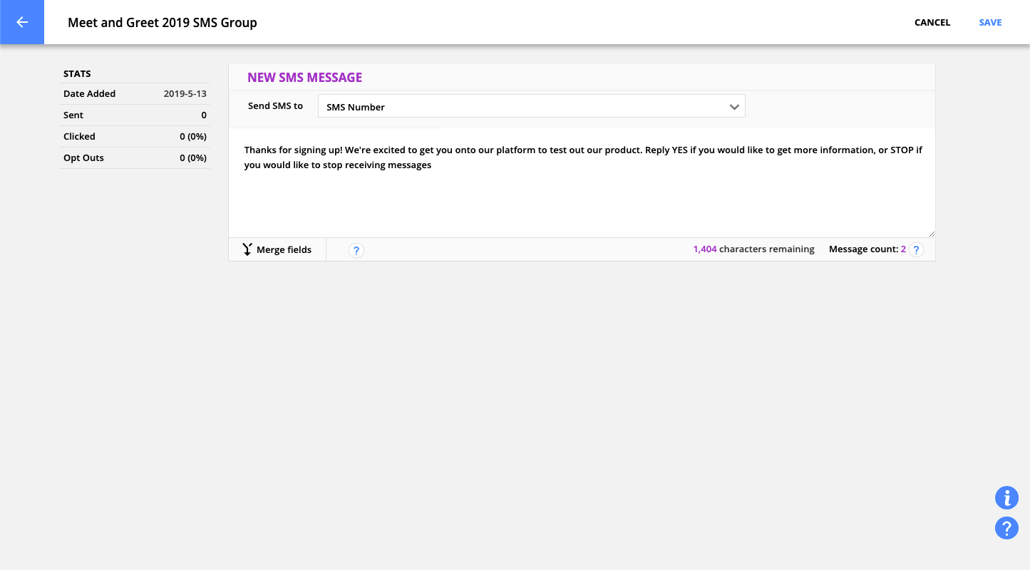 Ontraport SMS Messaging