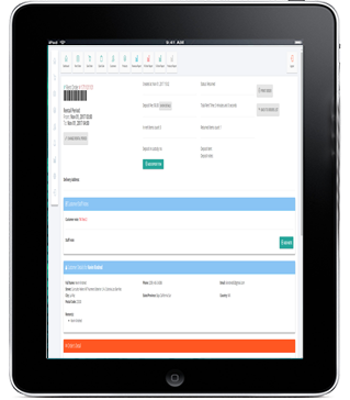 Rentrax Software - Payments and invoices can be processed within the system