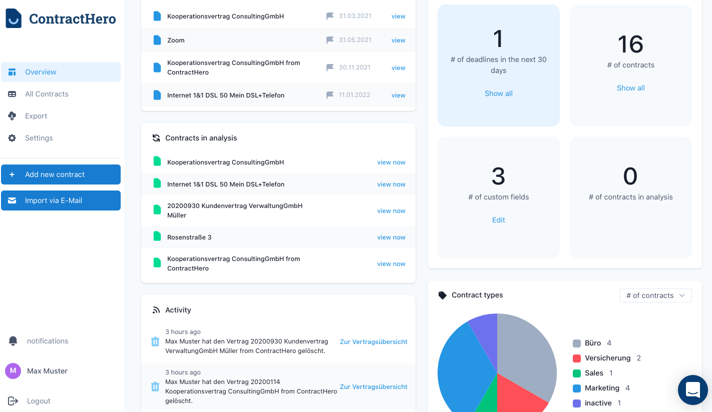Odoo Vs Contracthero 2021 Feature And Pricing Comparison On Capterra Odoo Review 2022