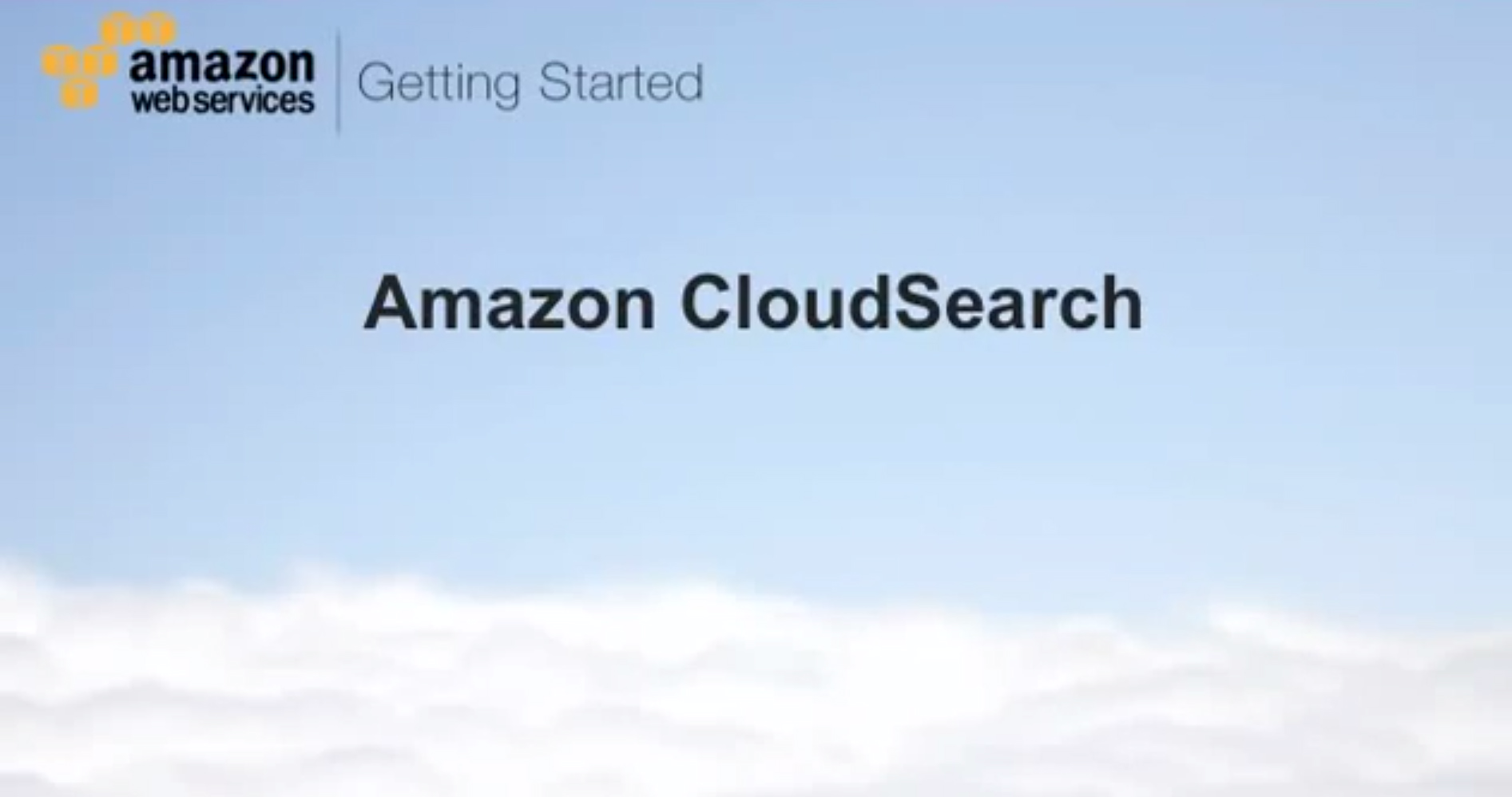 Amazon Cloud Search