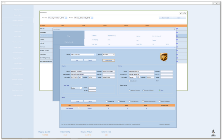 Rokits Order Processing